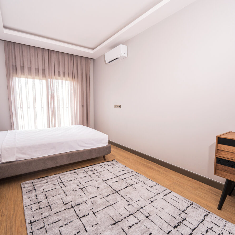 Cozy and elegant bedroom in the Luxury Garden View Suite at Holicas