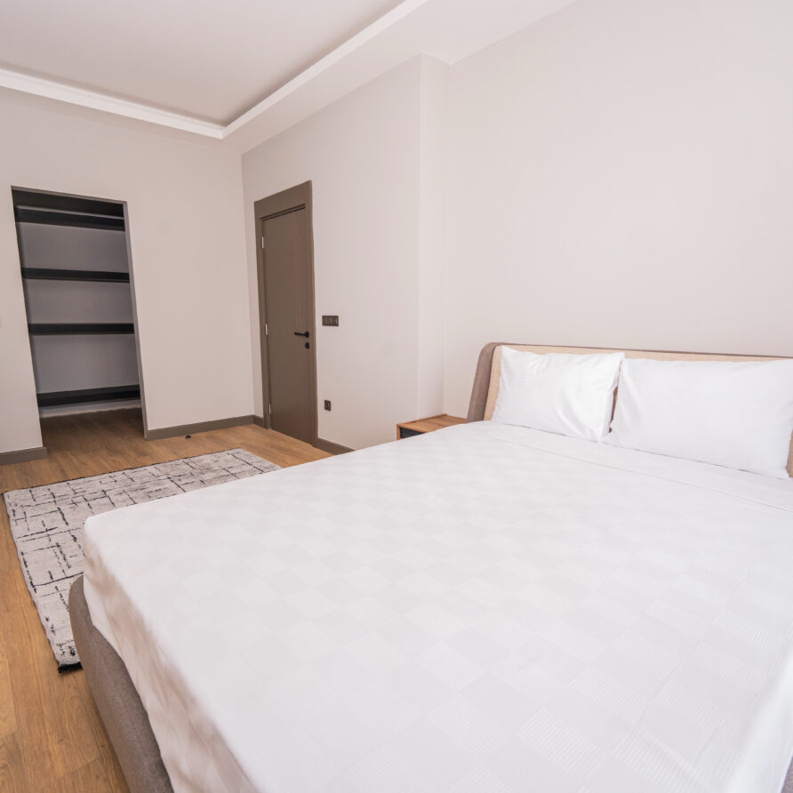 Cozy and elegant bedroom in the Luxury Garden View Suite at Holicas